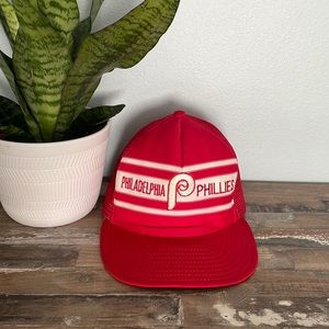 Vintage Philadelphia Phillies Snap-back Trucker Hat